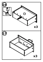 Предварительный просмотр 19 страницы GALA MEBLE AVEIRO W2D3S Assembly Manual