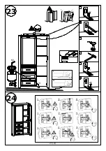 Предварительный просмотр 23 страницы GALA MEBLE AVEIRO W2D3S Assembly Manual