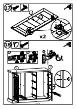 Предварительный просмотр 20 страницы GALA MEBLE BOSTON K2D4S Assembly Manual