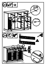 Предварительный просмотр 24 страницы GALA MEBLE BOSTON K3D3S Assembly Manual