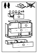 Предварительный просмотр 11 страницы GALA MEBLE BRILLO K2S2S Assembly Manual