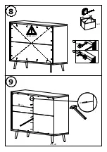 Предварительный просмотр 16 страницы GALA MEBLE BRILLO K2S2S Assembly Manual