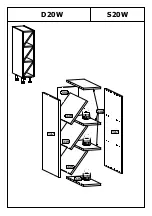 Предварительный просмотр 8 страницы GALA MEBLE D20W Assembly Manual