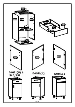 Preview for 9 page of GALA MEBLE D40S1 Assembly Manual