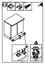 Preview for 20 page of GALA MEBLE D40S1 Assembly Manual