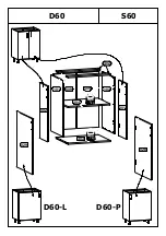 Preview for 8 page of GALA MEBLE D60-L Assembly Manual