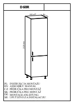 GALA MEBLE D60R Assembly Manual предпросмотр