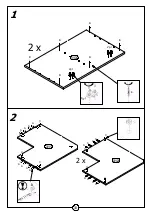 Preview for 10 page of GALA MEBLE D90N S90X90 NAR Assembly Manual