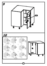 Preview for 14 page of GALA MEBLE D90N S90X90 NAR Assembly Manual