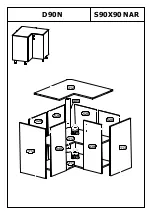 Предварительный просмотр 8 страницы GALA MEBLE D90N Assembly Manual