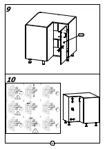 Предварительный просмотр 14 страницы GALA MEBLE D90N Assembly Manual