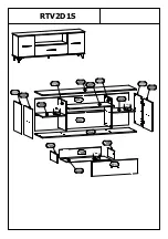 Preview for 8 page of GALA MEBLE FRIDA RTV2D1S Assembly Manual