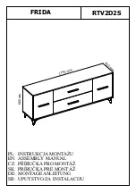 GALA MEBLE FRIDA RTV2D2S Assembly Manual предпросмотр