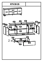 Preview for 8 page of GALA MEBLE FRIDA RTV2D2S Assembly Manual