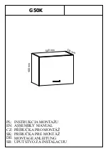 Preview for 1 page of GALA MEBLE G50K Assembly Manual