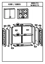 Предварительный просмотр 8 страницы GALA MEBLE G80 Assembly Manual