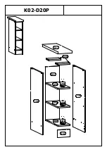 Предварительный просмотр 8 страницы GALA MEBLE K02-D20P Assembly Manual