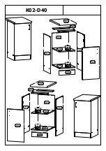 Предварительный просмотр 8 страницы GALA MEBLE K02-D40 Assembly Manual