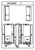 Предварительный просмотр 9 страницы GALA MEBLE K02-D60ZL Assembly Manual