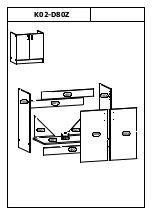 Preview for 8 page of GALA MEBLE K02-D80Z Assembly Manual