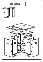 Preview for 8 page of GALA MEBLE K02-D90N Assembly Manual