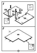 Preview for 10 page of GALA MEBLE K02-D90N Assembly Manual