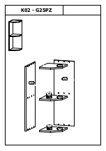 Предварительный просмотр 9 страницы GALA MEBLE K02-G25PZ Assembly Manual