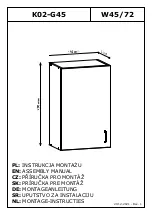 GALA MEBLE K02-G45 Assembly Manual preview