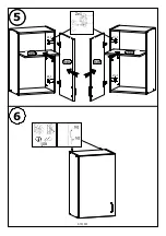 Предварительный просмотр 13 страницы GALA MEBLE K02-G45 Assembly Manual