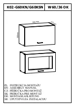 Preview for 1 page of GALA MEBLE K02-G60KN Assembly Manual