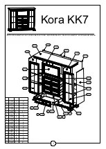 Предварительный просмотр 2 страницы GALA MEBLE Kora KK7 Mounting Instructions