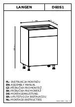 GALA MEBLE LANGEN D60S1 Assembly Manual предпросмотр