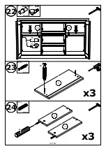 Предварительный просмотр 22 страницы GALA MEBLE MONTANA K2D Assembly Manual