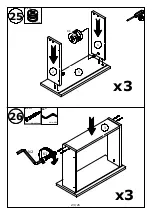 Предварительный просмотр 23 страницы GALA MEBLE MONTANA K2D Assembly Manual