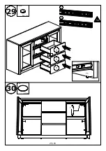 Предварительный просмотр 25 страницы GALA MEBLE MONTANA K2D Assembly Manual