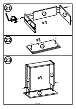 Preview for 22 page of GALA MEBLE PARMA K2D3S Assembly Manual