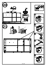 Предварительный просмотр 22 страницы GALA MEBLE PARMA K3D4S Assembly Manual