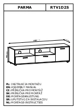 GALA MEBLE PARMA RTV1D2S Assembly Manual preview