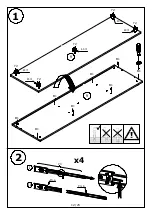 Предварительный просмотр 12 страницы GALA MEBLE PARMA RTV1D2S Assembly Manual