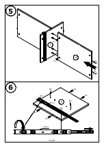 Предварительный просмотр 14 страницы GALA MEBLE PARMA RTV1D2S Assembly Manual