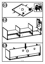 Предварительный просмотр 17 страницы GALA MEBLE PARMA RTV1D2S Assembly Manual