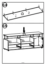 Предварительный просмотр 18 страницы GALA MEBLE PARMA RTV1D2S Assembly Manual