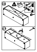 Предварительный просмотр 19 страницы GALA MEBLE PARMA RTV1D2S Assembly Manual