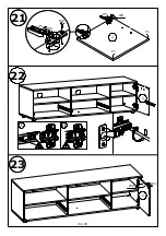 Предварительный просмотр 21 страницы GALA MEBLE PARMA RTV1D2S Assembly Manual