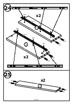 Предварительный просмотр 22 страницы GALA MEBLE PARMA RTV1D2S Assembly Manual