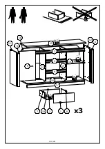 Предварительный просмотр 10 страницы GALA MEBLE PRESTO K2DP Assembly Manual