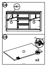 Предварительный просмотр 19 страницы GALA MEBLE PRESTO K2DP Assembly Manual