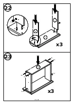 Предварительный просмотр 21 страницы GALA MEBLE PRESTO K2DP Assembly Manual