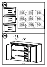 Предварительный просмотр 24 страницы GALA MEBLE PRESTO K2DP Assembly Manual