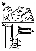 Предварительный просмотр 23 страницы GALA MEBLE PROWANSJA S1D2S Assembly Manual